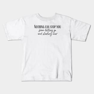 Starting Over Kids T-Shirt